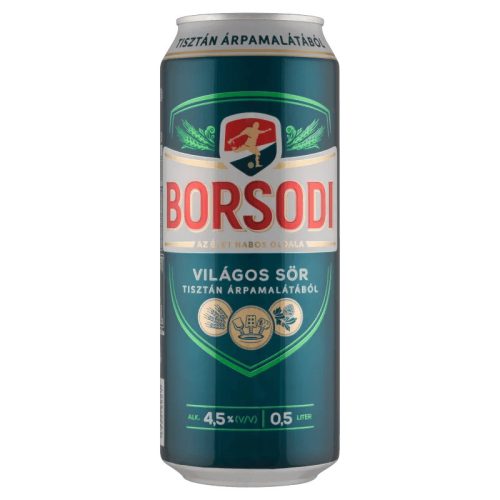 Borsodi Helles Bier 4,5 % - 0,5 l