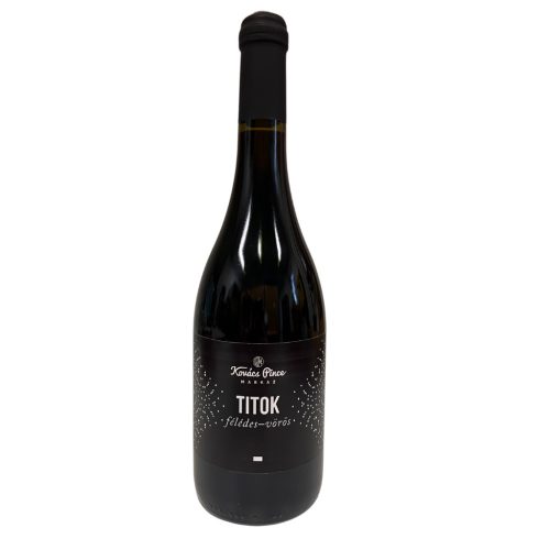 Kovács Pince Markaz Titok Kékfrankos, halbsüsser Rotwein 12% 2021 - 0,75 l