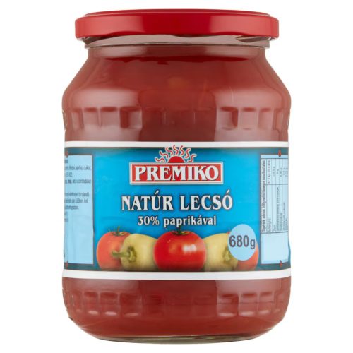 Premiko Natur Letscho mit 30% Paprika - 680 g