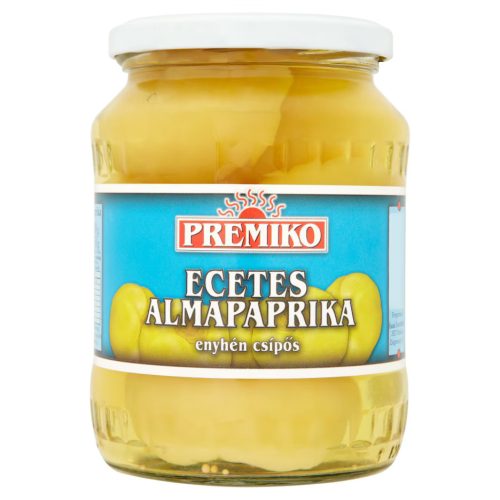 Premiko Eingelegte Apfelpaprika in Essig, leicht scharf – 680 g