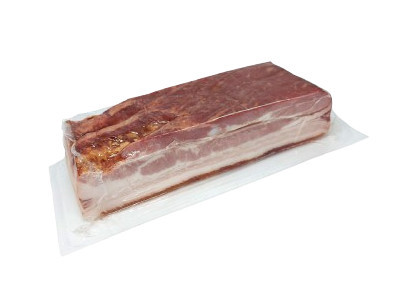 Békeser Geräucherter, gekochter Schweinebauch, vakuumverpackt - 200g