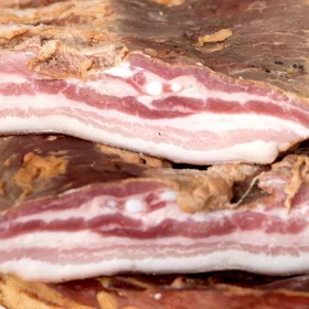   Békeser Geräucherter Kolozsvári Speck, vakuumverpackt, ca. 300 g