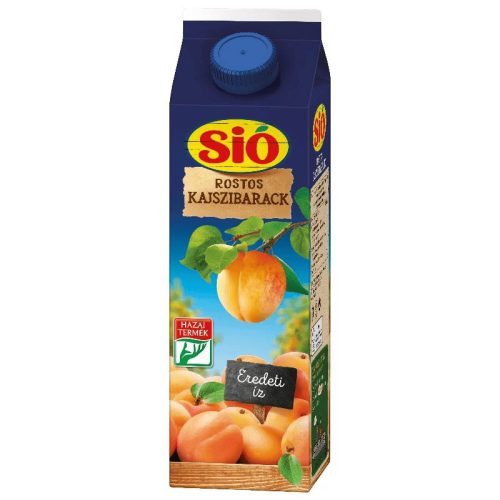 Sió Fruchtgetraenk mit Fruchtfleisch Aprikose – 1 l