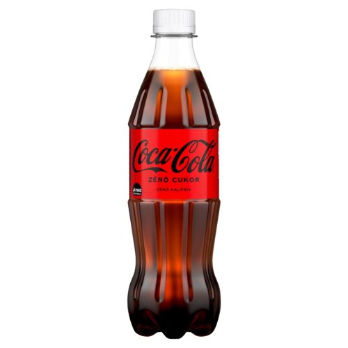 Coca-Cola Zero Zucker, mit Suessungsmitteln – 0,5 l