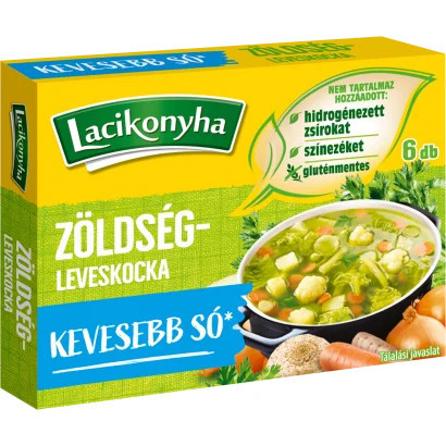 Lacikonyha Gemuesebruehwuerfel - 6 x 10 g (60 g)