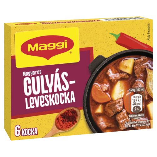 Maggi Ungarische Gulaschsuppen-Wuerfel – 60 g