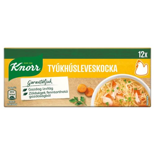 Knorr Hühnerbruhewuerfel – 12 x 10 g (120 g)