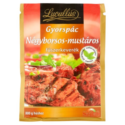 Lucullus Vier-Pfeffer-Senf Schnellmarinade Gewuerzmischung – 37 g