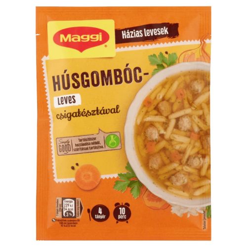 Maggi Fleischklösschensuppe mit Schneckennudeln – 62g