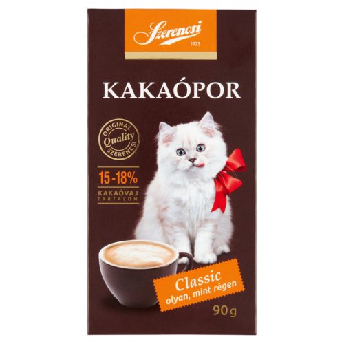 Szerencsi Fettarmes Kakaopulver – 90 g