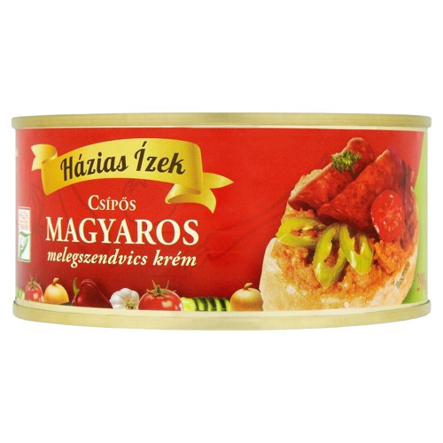 Házias Ízek Scharfe Ungarische Warme-Sandwich-Creme – 290 g