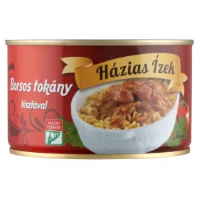 Házias Ízek Pfeffer-Tokány mit Teigwaren – 400 g