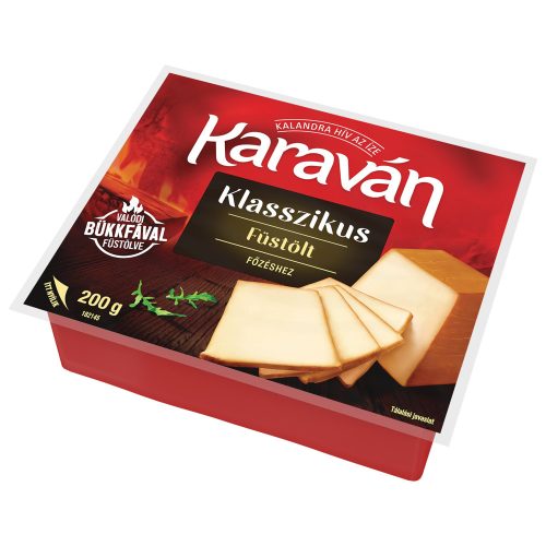 Karaván Klassisch Natur Geräuchert, Fetter Schmelzkäse - 200 g