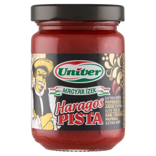 Univer Ungarische Spezialitäten Haragos Pista Extra Scharfe Frische Paprikapaste - 150 g