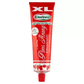   Univer Ungarische Spezialität XL Piros Arany – Scharfe Würzpaprikacreme – 240 g
