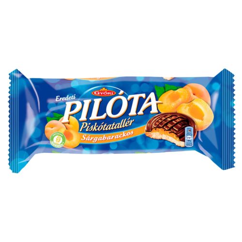 Győri Pilóta Aprikosen Biskuit-Taler – 147 g