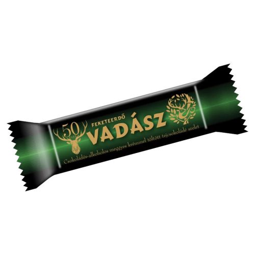 Vadász Schwarzwälder Milchschokoladenriegel mit Schokoladen-Alkohol-Sauerkirschcremefüllung - 25 g