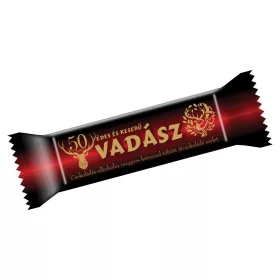   Vadász Zartbitter-Schokoladenriegel mit Süss-Bitter-Schokoladen und Alkoholischer Sauerkirschcremefüllung - 25 g