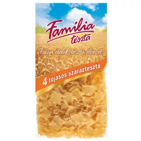   Familia Nudeln Wellige Große Quadrate, 4-Eier-Teigware - 400 g