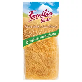   Familia Tészta Hausgemachte Fadennudeln, 8-Eier Teigwaren – 200 g