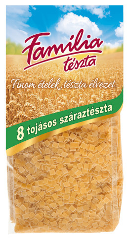 Familia Hausgemachte Kleine Würfelnudeln mit 8 Eiern - 200 g