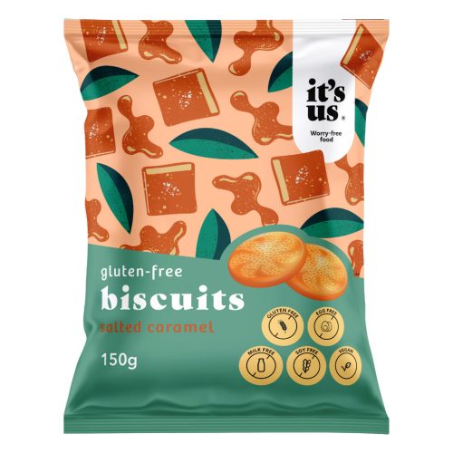 It’s Us Muerbeteigkeks, Salzkaramell – 150 g