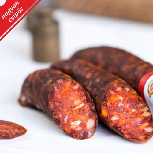 Békési vékonykolbász, nagyon csípős, 1 pár