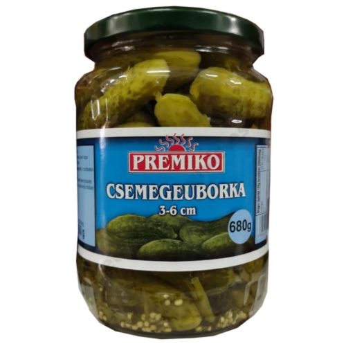 Premiko Gewürzgurken 3–6 cm – 720 ml
