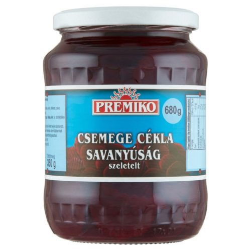Premiko geschnittene milde Randen – eingelegtes Gemuese – 680 g