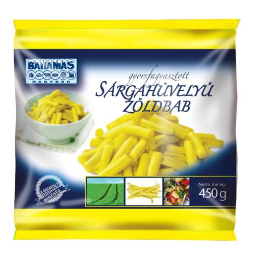 BA-HA-MA'S Gelbe Buschbohnen, tiefgefroren – 450 g